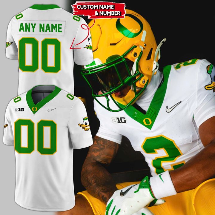 Oregon Ducks “High Voltage” Uniform Custom Jersey - Special Edition