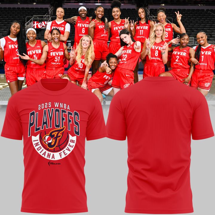 Play Offs Indiana Fever Tshirt Limited Edition 1b