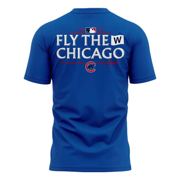 Special October Baseball Post Season 2025 Chicago Cubs Tshirt