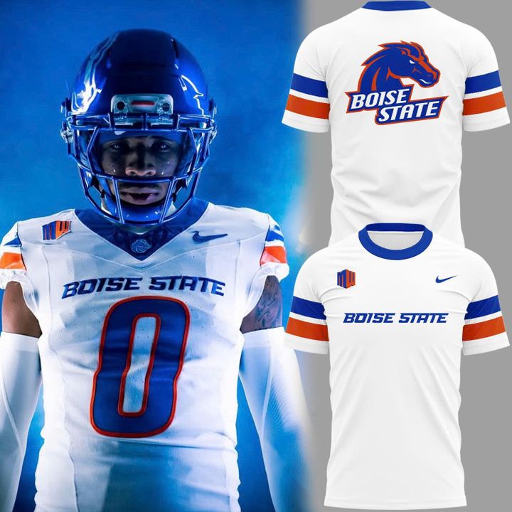 Boise State Football 'White Out' T-Shirt - Limited Edition