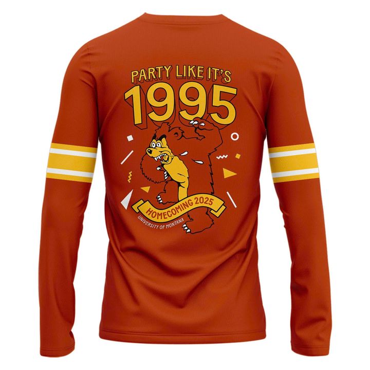 Exclusive Edition Montana Griz 1995 Anniversary Edition Uniforms Long Sleeve
