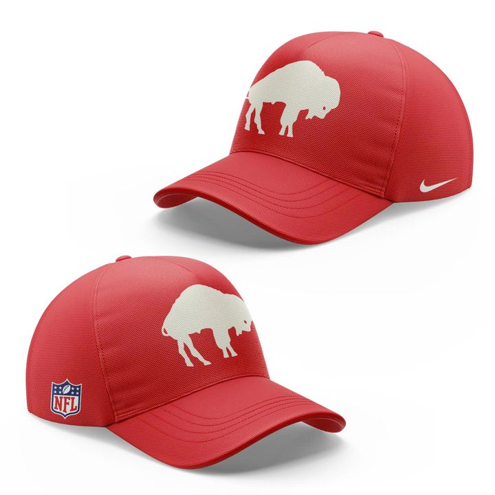 Buffalo Bills Nike 2025 Classic Logo Hoodie - Red