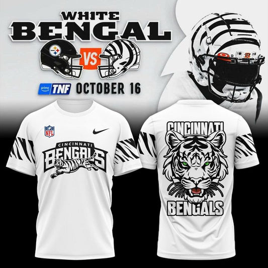 Cincinnati Bengals White Limited Edition T-shirt
