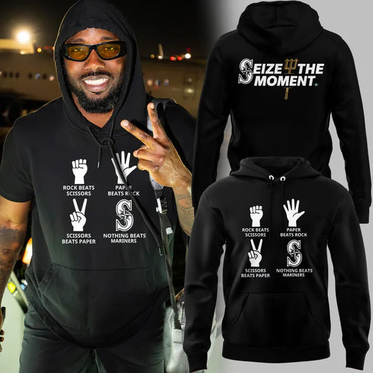 ___Seattle Mariners Paper Beats Rock Limited Hoodie