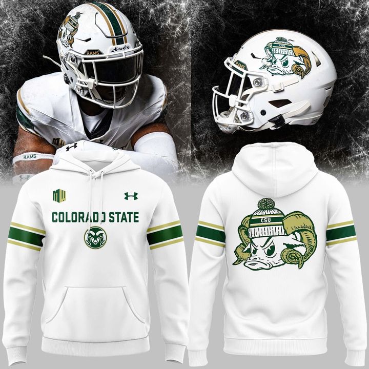 Special Colorado State Rams Uniform Hoodie