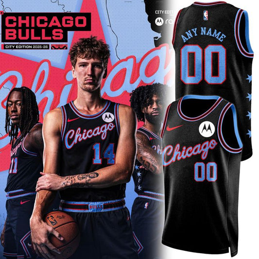Chicago Bulls 2025/26 City Edition Uniforms Basketball Jersey 2025