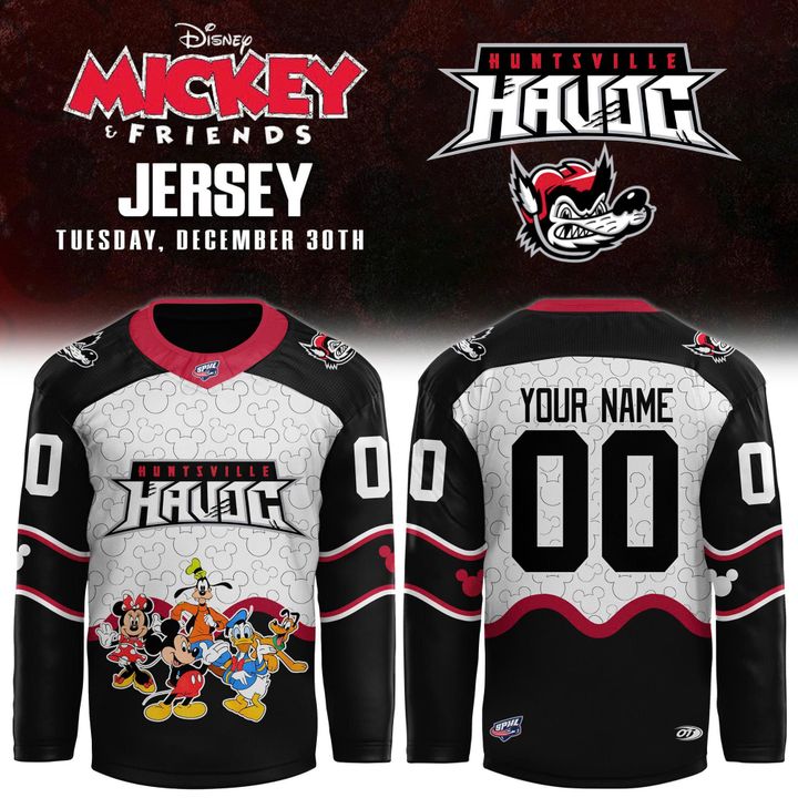 Huntsville Havoc Friends Night 3D Jersey