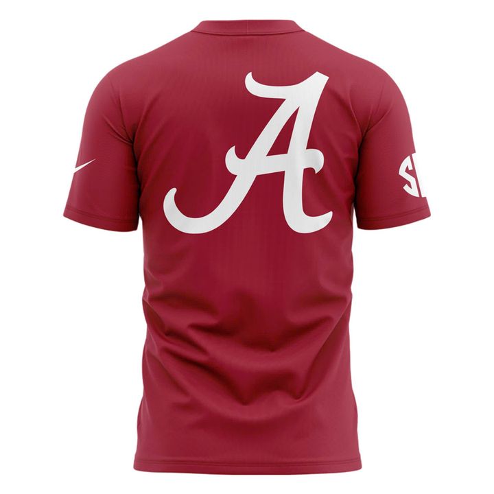 Men's Red Alabama Crimson Tide 2025 Iron Bowl Champions T-shirt