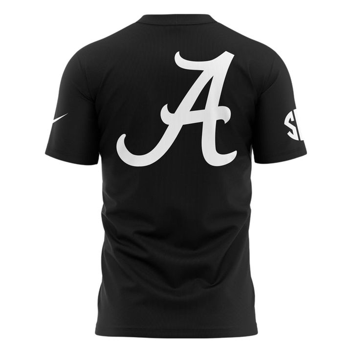 Men's Black Alabama Crimson Tide 2025 Iron Bowl Champions T-shirt