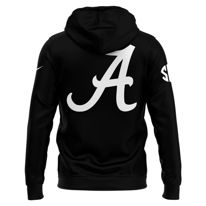 Men's Black Alabama Crimson Tide 2025 Iron Bowl Champions Hoodie