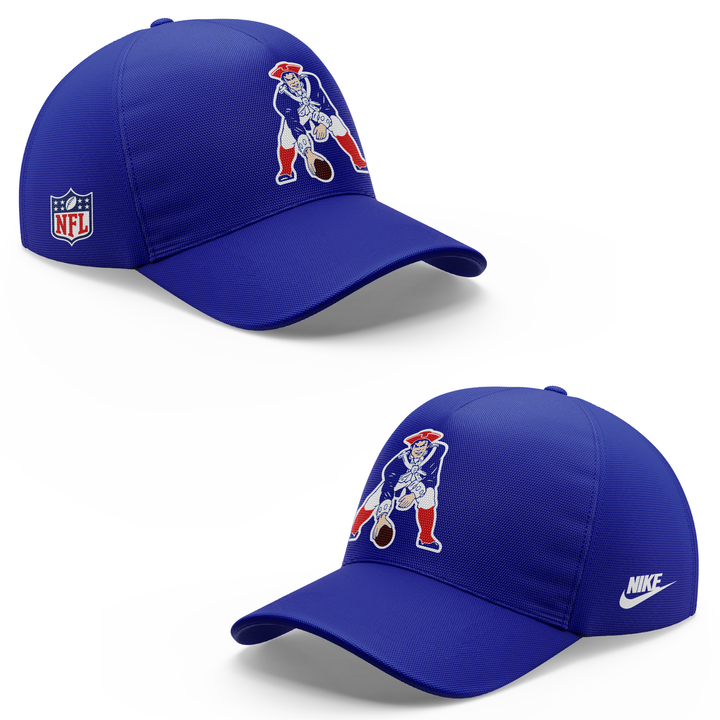 New England Patriots Throwback Historic Royal Sweatshirt