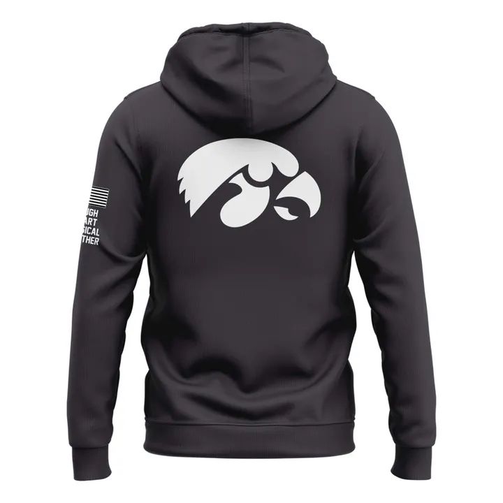 Limited edition Hoodie Coach Kirk Ferentz for fans Iowa Hawkeyes football!