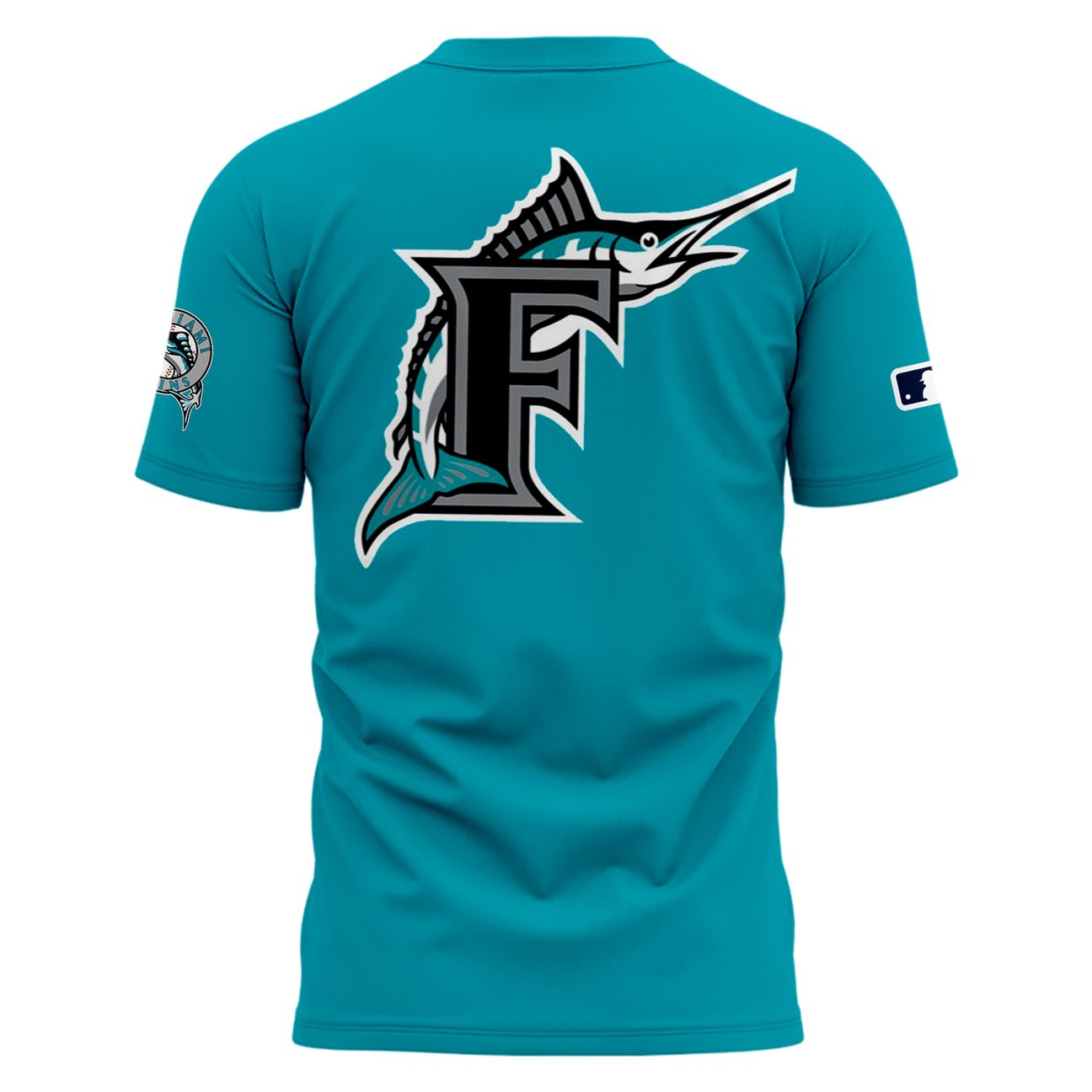 Miami Marlins Nike Teal Alternate Stadium Tshirt