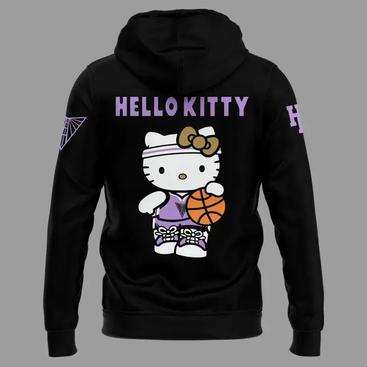 Special edition Golden State Valkyries x Hello Kitty Hoodie Black for fans