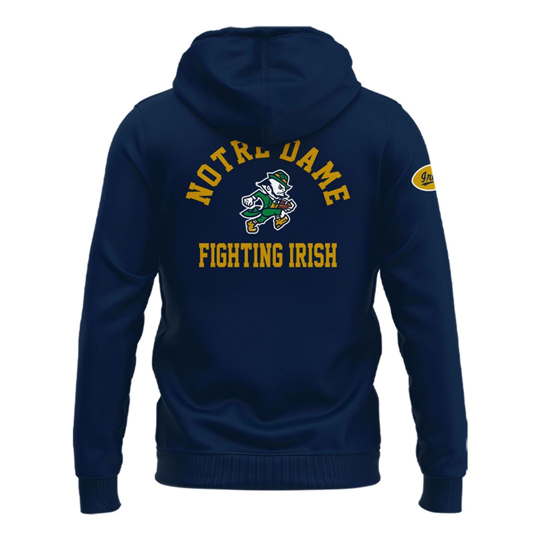 2026 Notre Dame "Fighting Irish" Zip Hoodie!