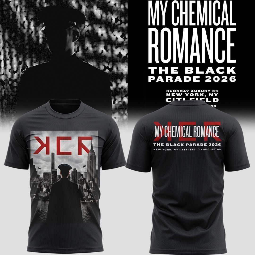 My Chemical Romance The Black Parade 2026 Tour – Citi Field New York NY T-Shirt