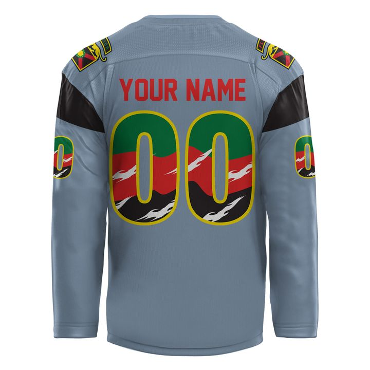 Florida Panthers 2025 Black History Night Jerseys Custom Name Numbers