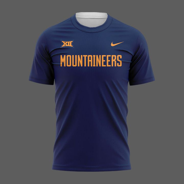 Special New Throwbacks 1965 Moutaineers Wordmark Tshirt