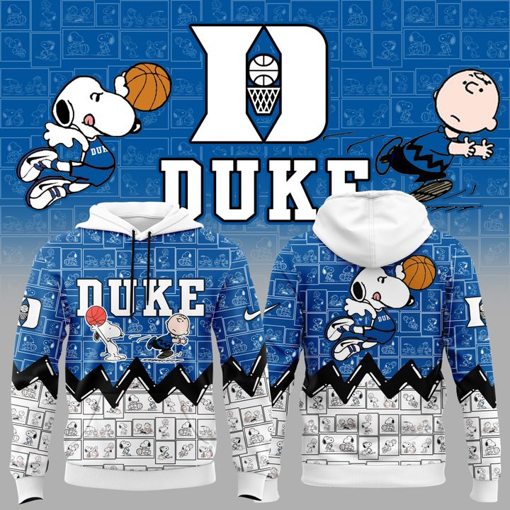 9K . Duke Men's Basketball x Peanuts Hoodie 2025