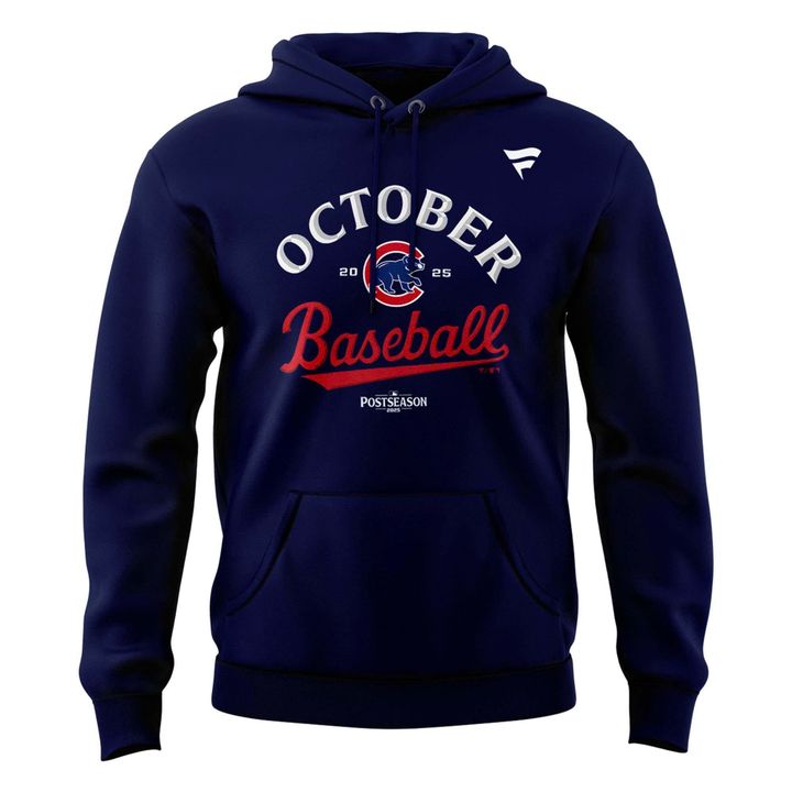 Speical Edition Chicago Cubs 2025 MLB Postseason Locker Room Hoodie