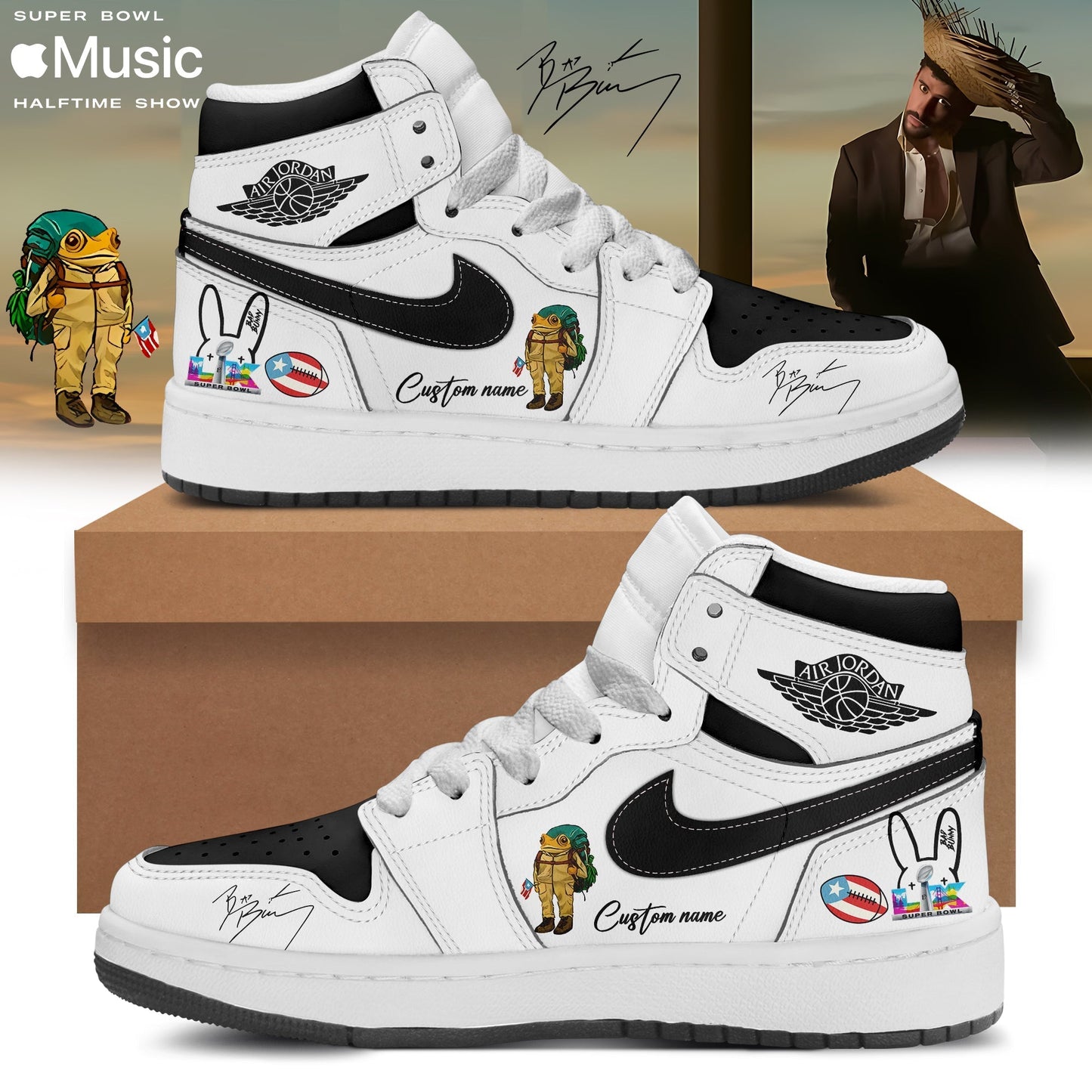 NFL x Bad Bunny Super Bowl x Shoes