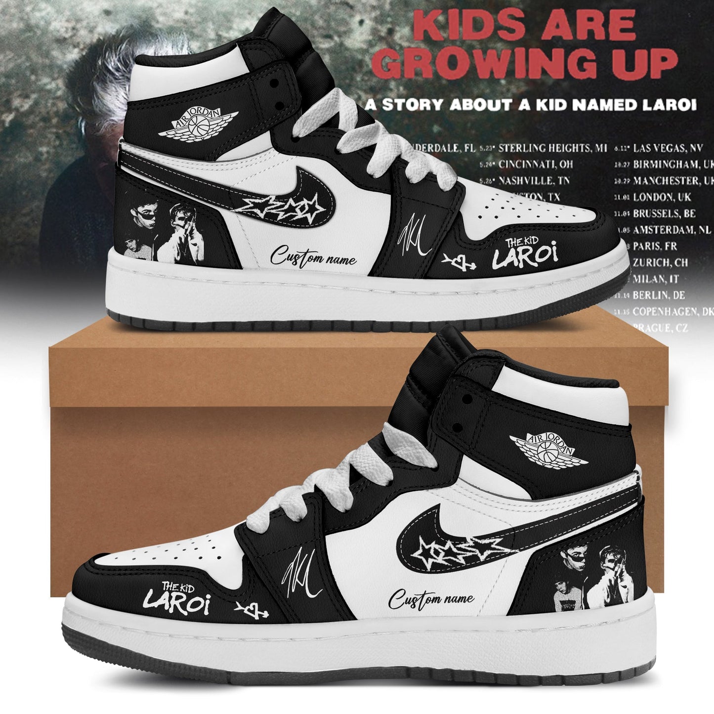 THE KID LAROI TOUR MERCH 2026 SNEAKERS ARE HERE 💔🔥
