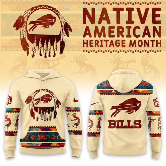 Buffalo Bills America Native Edition Hoodie V2