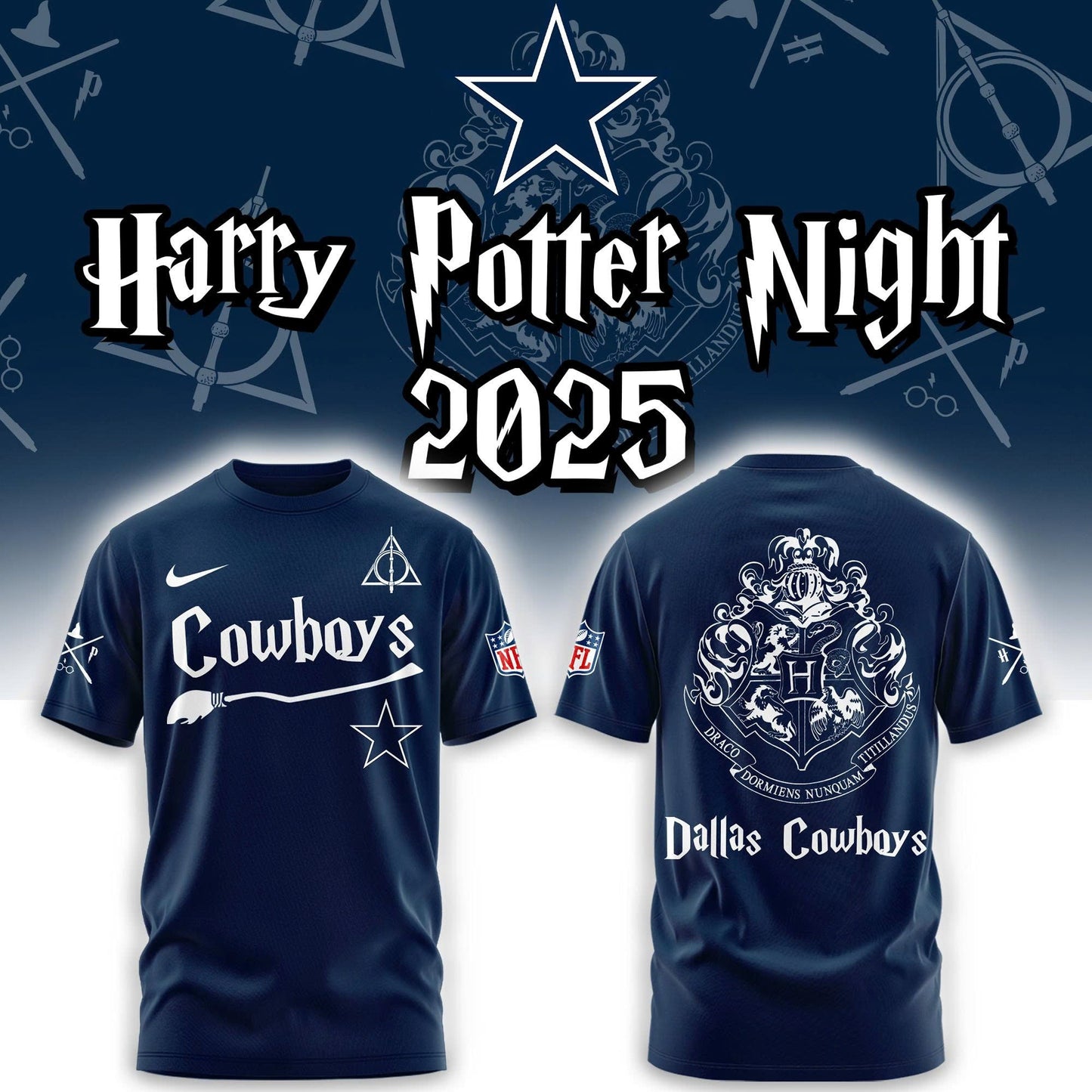 Dallas Cowboys Harry Potter Combo T-Shirt