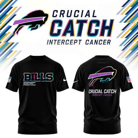Buffalo Bills 2025 Crucial Catch Sideline Standard Issue Tshirt Combo