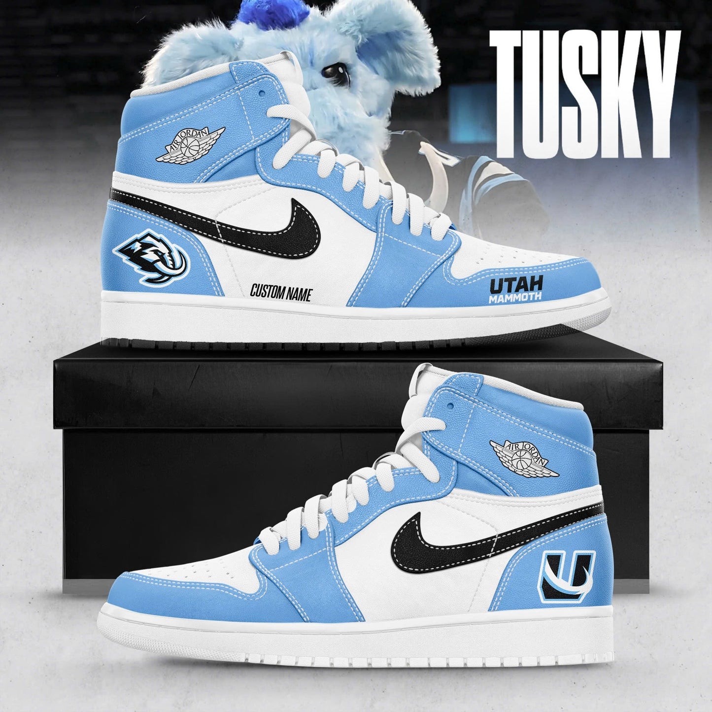 Personalized Utah Mammoth Special Edition 2025 New Shoes