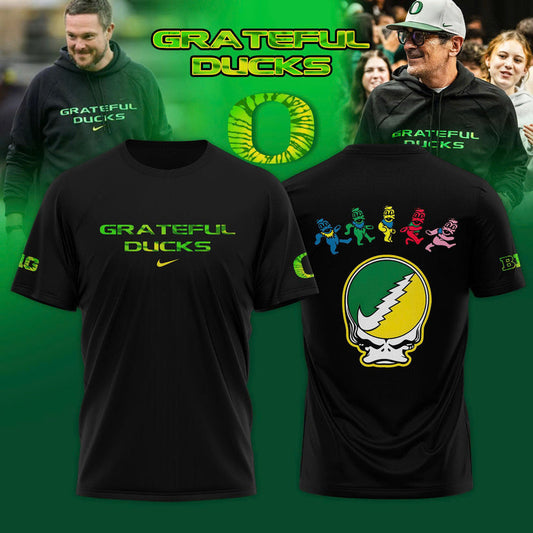 Oregon Ducks Grateful Dead 2025 Special Editions Combo T-Shirt v2