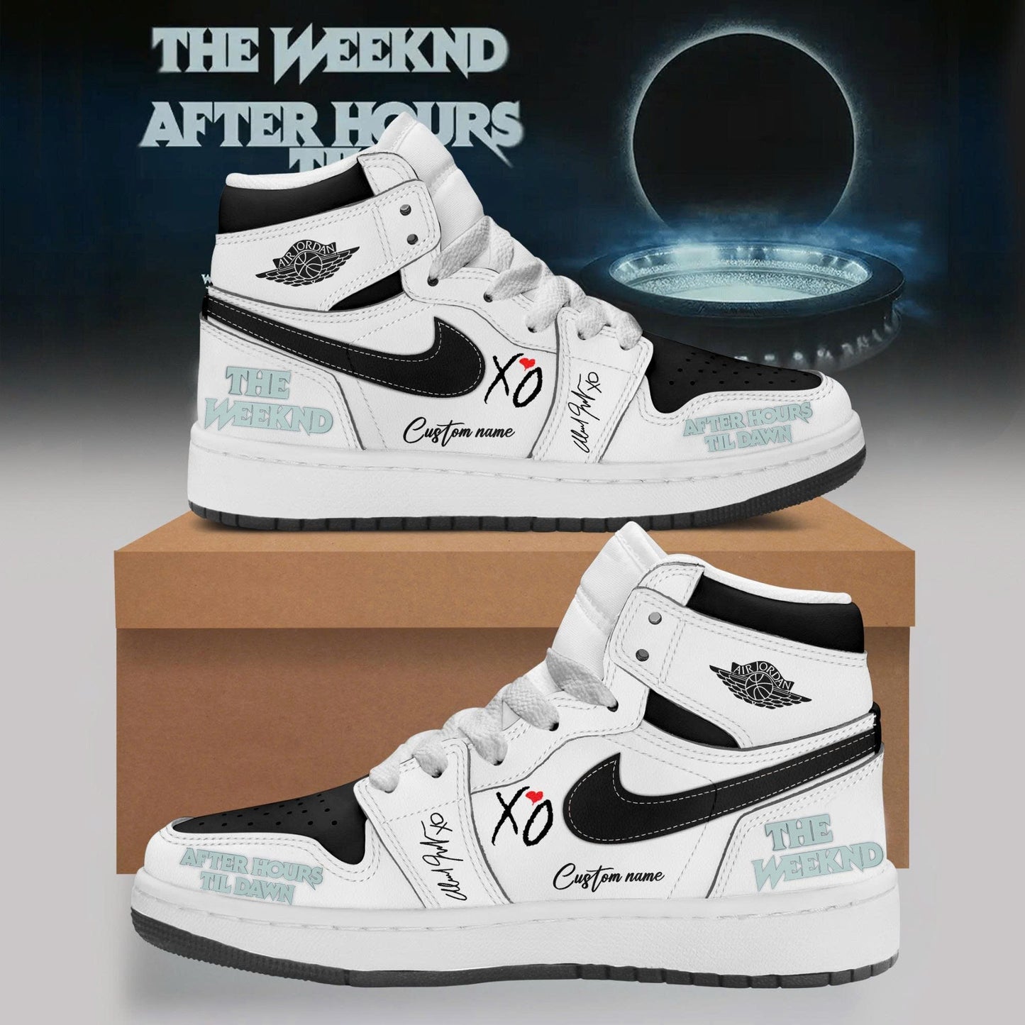 The Weeknd _ After Hours Till Dawn Tour Signature “ Shoes