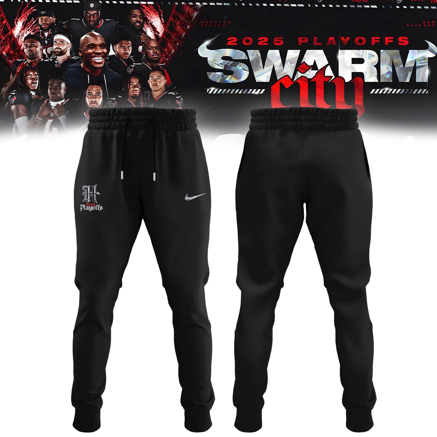 Houston Texans SWARM City gear Playoffs Merch Combo Hoodie v1