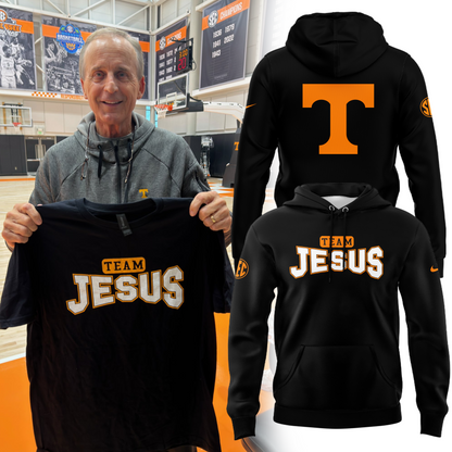 Tennessee Volunteers Basketball Team Jesus Hoodie – Limited Edition