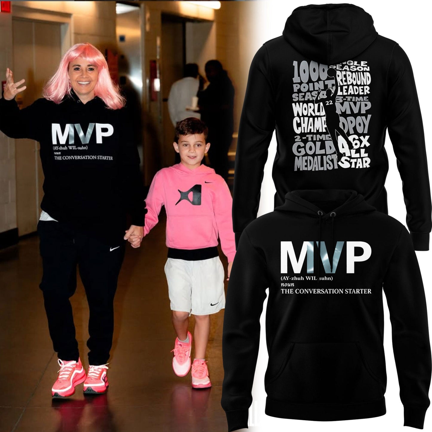 Limited Edition LV Aces x A'JA MVP 2025 Hoodie