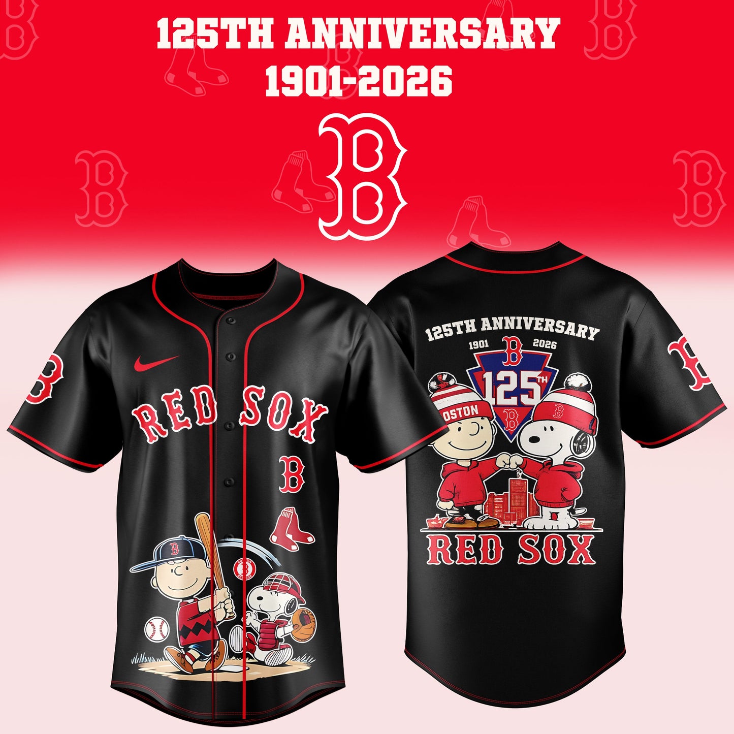 Red Sox 125th Anniversary Limited Jersey