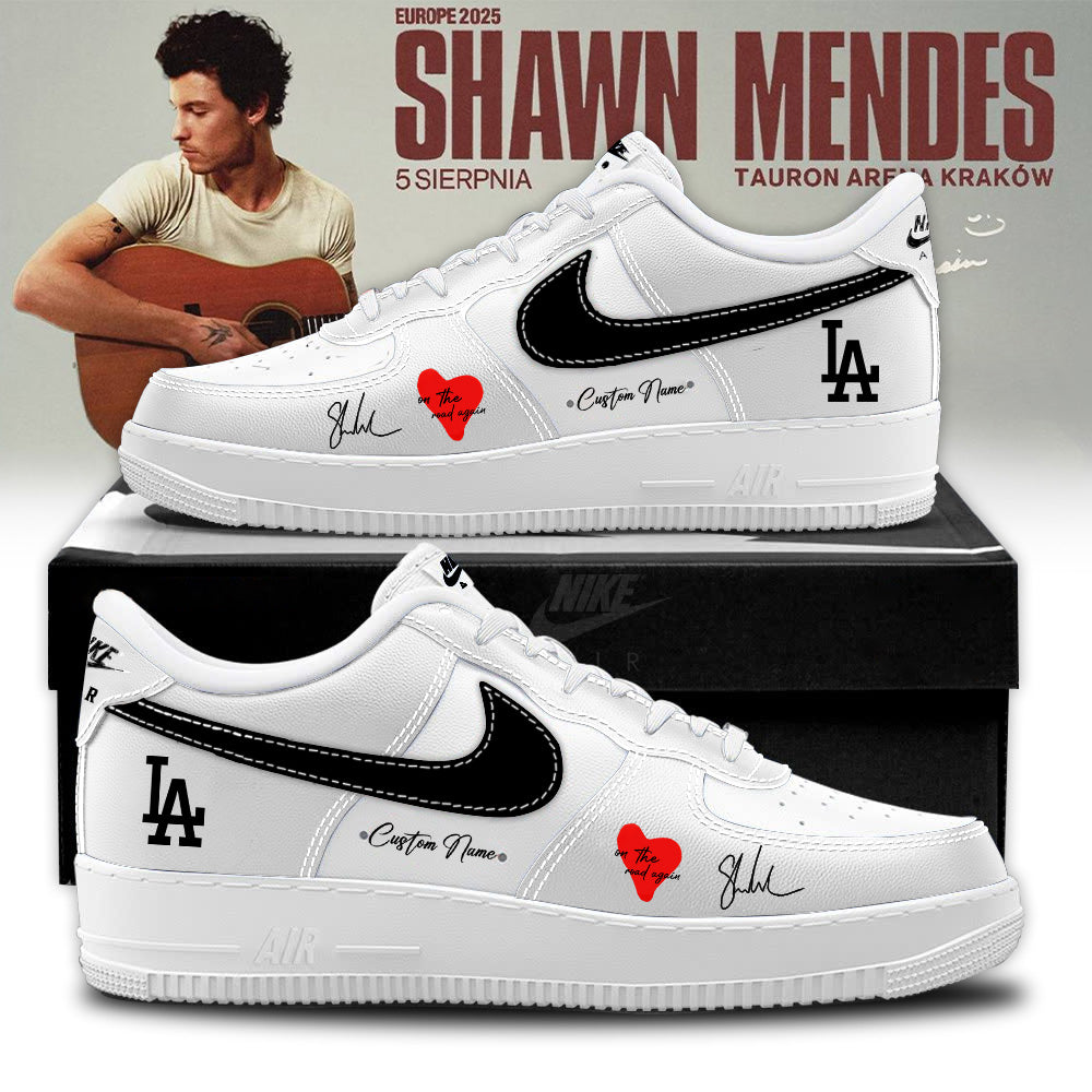 LA Dodgers _ Shawn Mendes “On The Road Again” Shoes