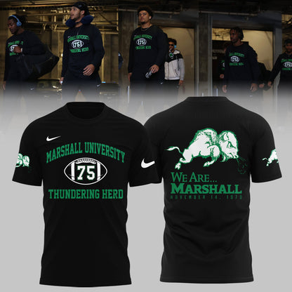 Marshall Thundering Herd “75” Tribute Tee – For True Fans T-Shirt
