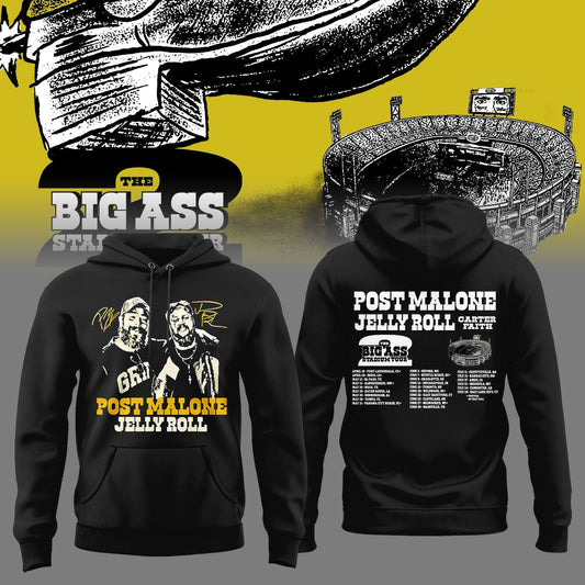 Post Malone THE BIG ASS STADIUM TOUR 2026 Limited Edition shirt