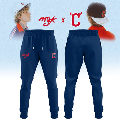 Cleveland Guardians x Mgk 2025 Limited Edition Jersey Navy