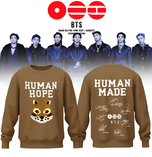.BTS The 5th Album Release Limited Edition Signature – Sweatshirt
