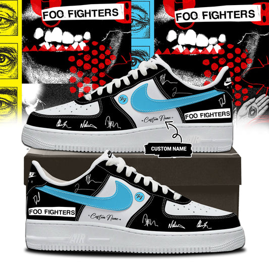 Foo Fighters ”Take Cover Tour 2026” Limited Edition Signature – AF1 Shoes