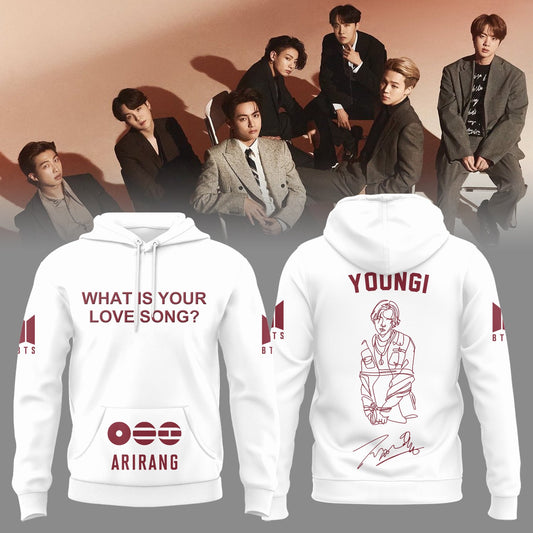 BTS “What Is Your Love Song?” Yoongi Limited Edition Shirt