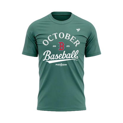 Boston Red Sox 2025 Postseason Locker Room T-Shirt