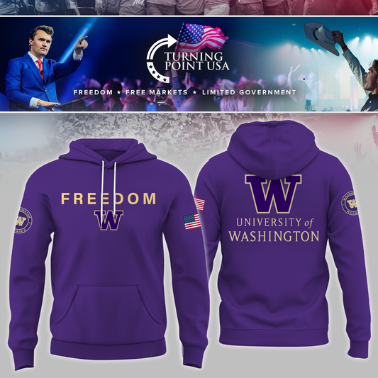 Limited Edition University of Washington Freedom Hoodie