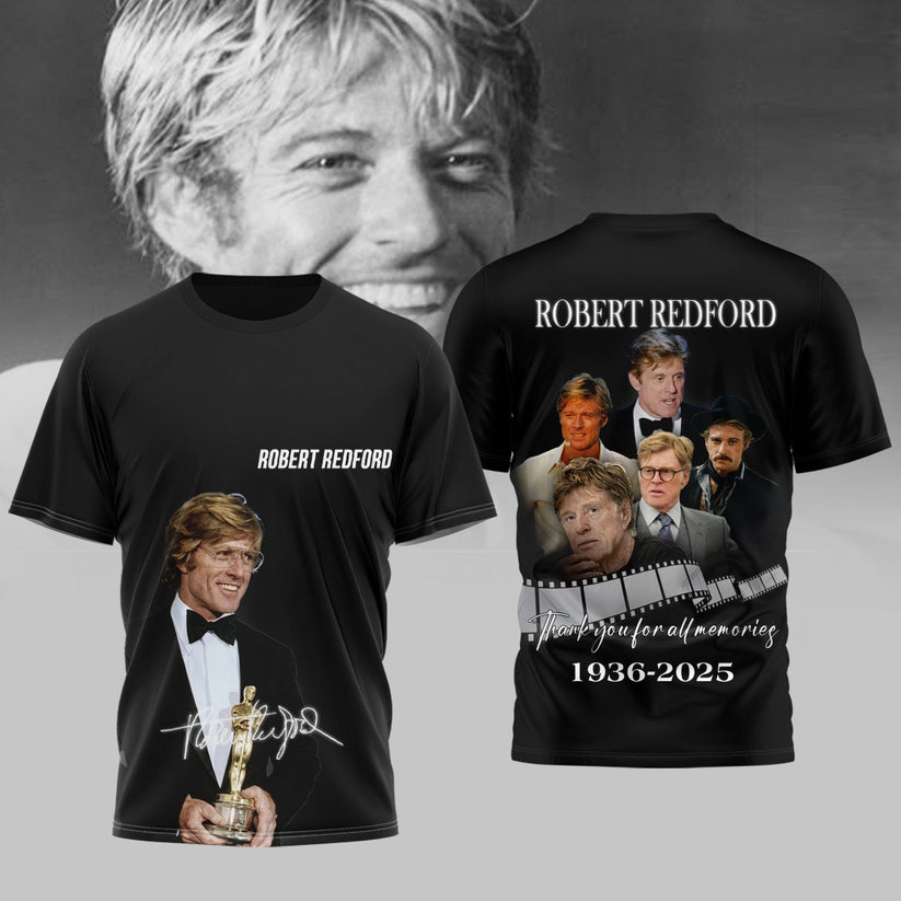 Robert Redford 3D T-Shirt