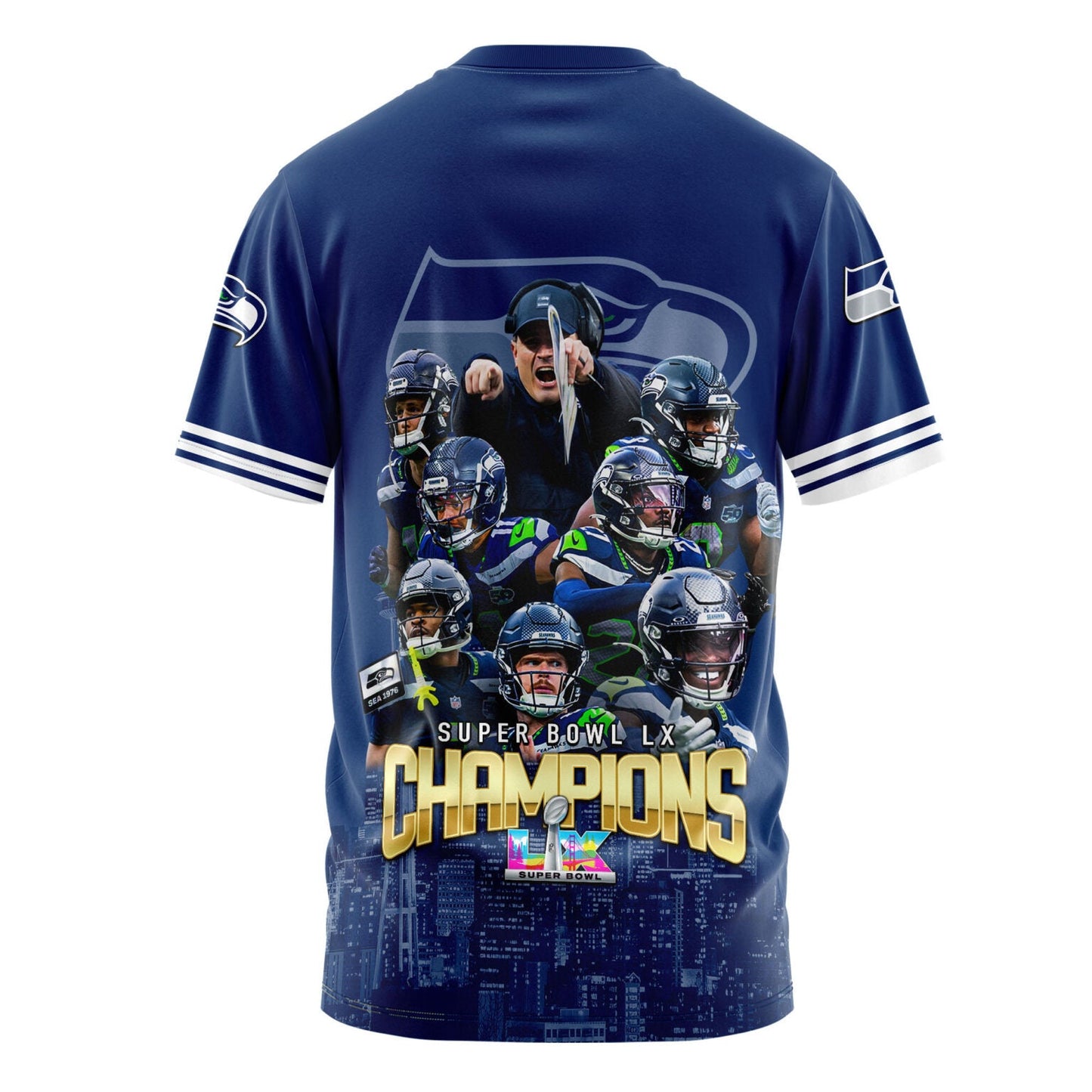Seattle Seahawks Super Bowl LX Champions Limited Edition T.shirt