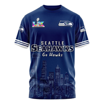 Seattle Seahawks Super Bowl LX Champions Limited Edition T.shirt
