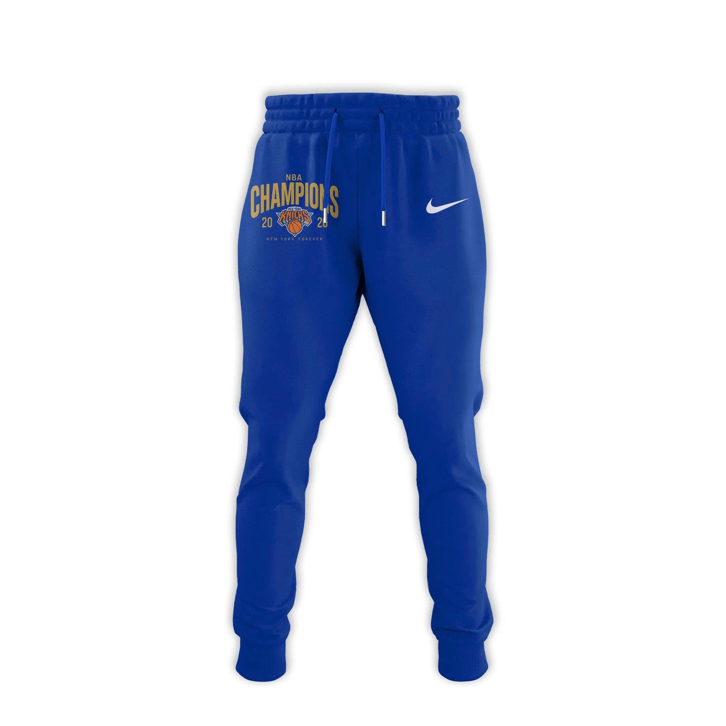 New York Basketball NBA Finals Champions Blue Hoodie v2