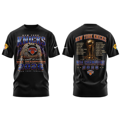 New York Basketball NBA Rings Champions Tshirt v2